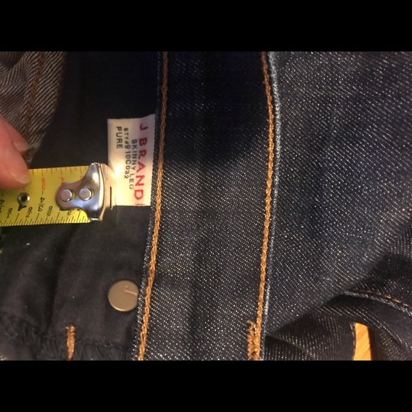 J Brand 910 Low Rise Skinny Leg Jeans - Pure - Picture 8 of 8